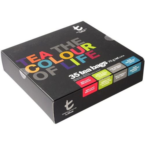 Dilmah t-Series The Colour Of Life Gift Set 35 Tea Bags