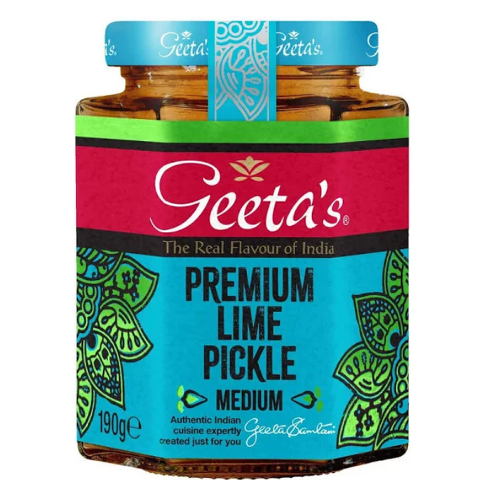 Geeta's Premium Lime Pickle 190g