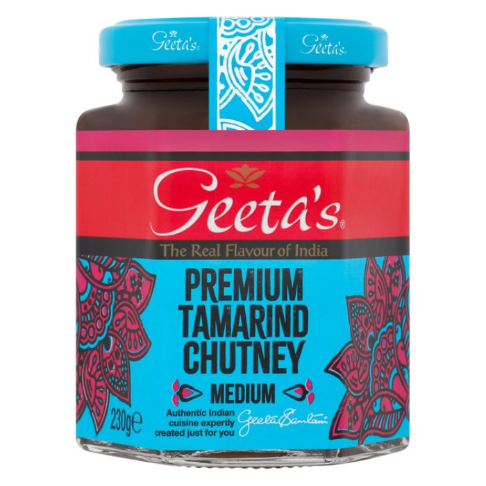 Load image into Gallery viewer, Geeta&#39;s Premium Tamarind Chutney Medium Spice 230g
