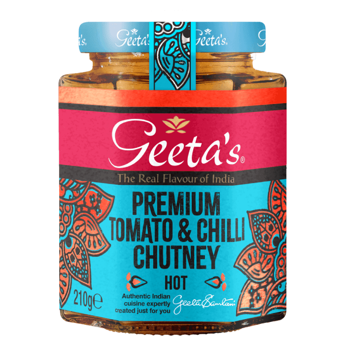 Load image into Gallery viewer, Geeta&#39;s Vegan &amp; Gluten Free Selection Of Hot Chilli Chutneys
