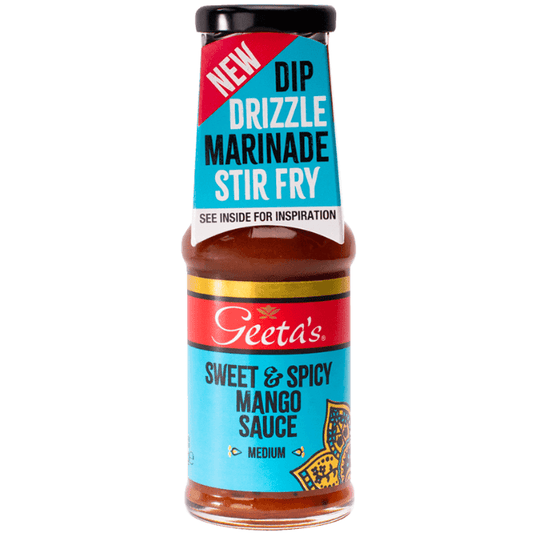 Geeta's Sweet & Spicy Mango Sauce Medium Spice 230g