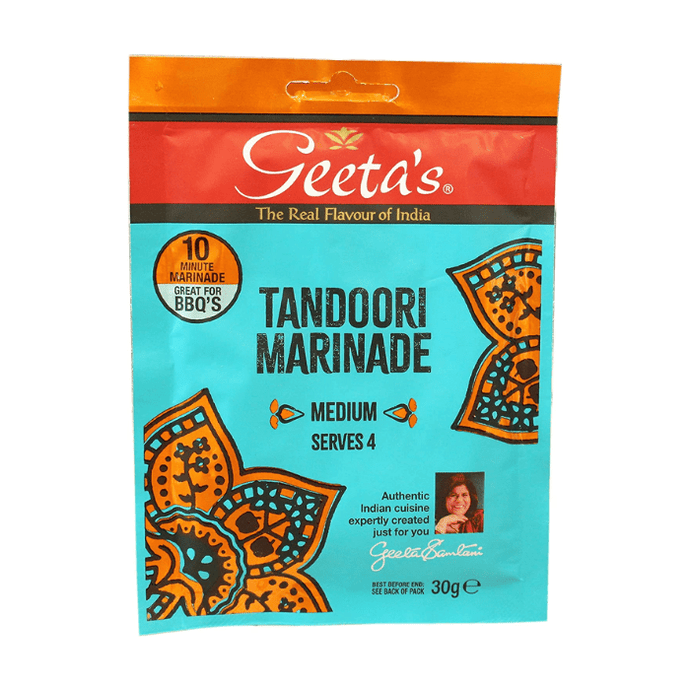 Geeta's Tandoori Medium Spice Mix Marinade 30g