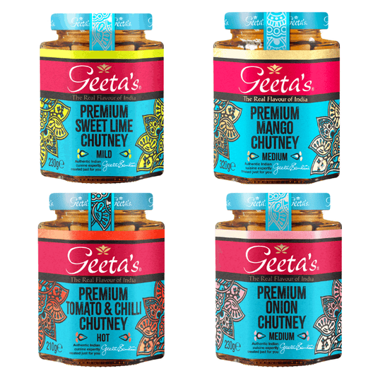 Geeta's Vegan & Gluten Free Chutney Sandwich Fillers Selection