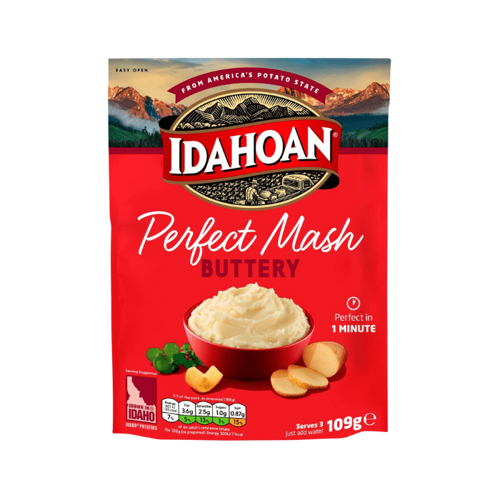 Load image into Gallery viewer, Idahoan Selection Of Perfect Mash 109g Sachets
