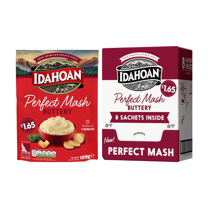 Load image into Gallery viewer, Idahoan Perfect Mash Buttery 109g Pack of 8

