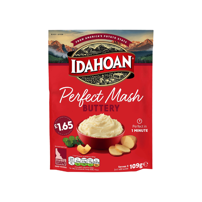 Load image into Gallery viewer, Idahoan Perfect Mash Buttery 109g Pack of 8
