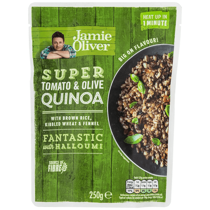 Jamie Oliver Big On Flavour Super Tomato & Olive Quinoa 250g