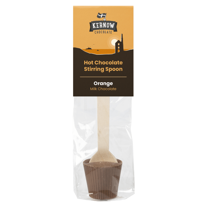 Load image into Gallery viewer, Kernow Chocolate Hot Chocolate Stirring Spoon 37g
