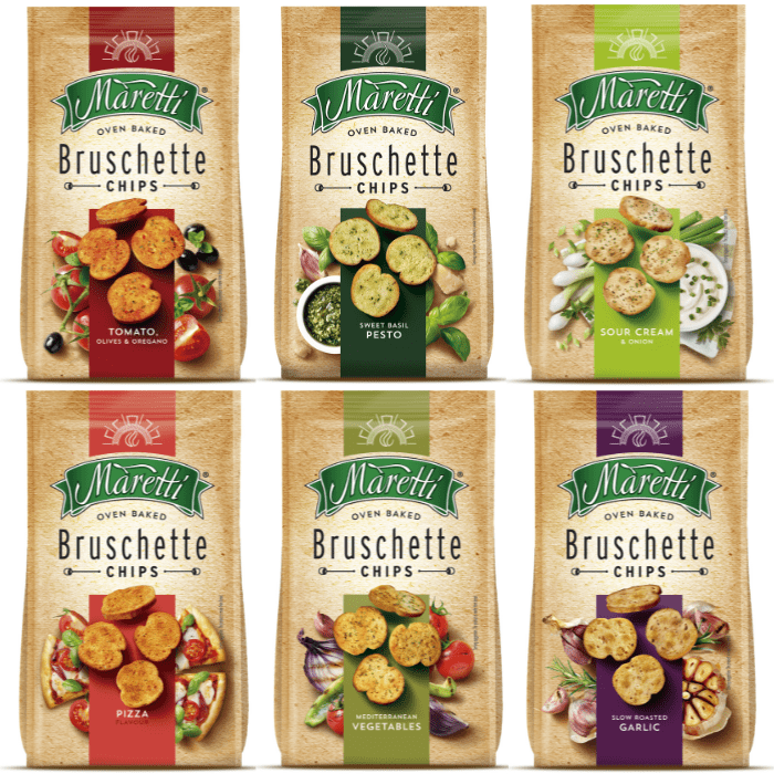 Load image into Gallery viewer, Maretti Oven Baked Bruschette Chips Mixed Bundle
