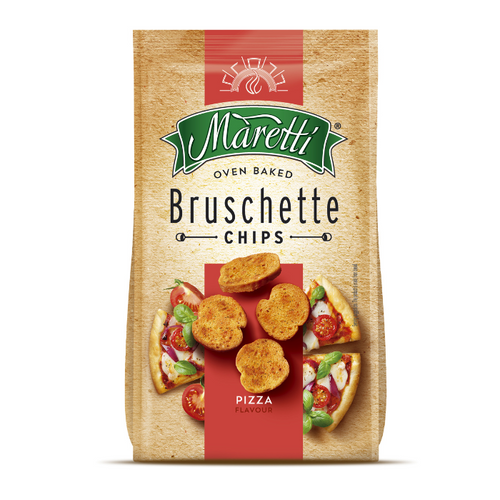 Maretti Oven Baked Bruschette Chips Pizza Flavour