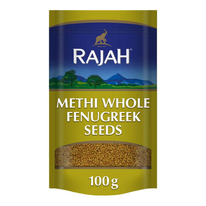 Load image into Gallery viewer, Rajah Spices Whole Spice Whole Fenugreek Seeds Methi
