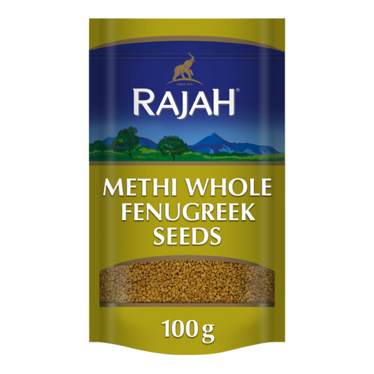 Rajah Spices Whole Spice Whole Fenugreek Seeds Methi