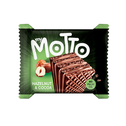 My Motto Hazelnut & Cocoa Cream Wafer Biscuits Pack of 3