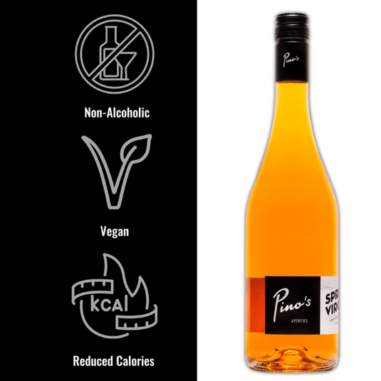 Pino's Sprizz Virgin Bitter Orange Non-Alcoholic Vegan Wine 750ml
