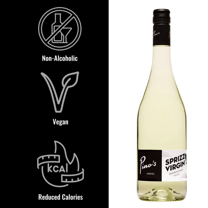 Load image into Gallery viewer, Pino&#39;s Sprizz Virgin Elderflower &amp; Mint Non-Alcoholic Vegan Wine 250ml
