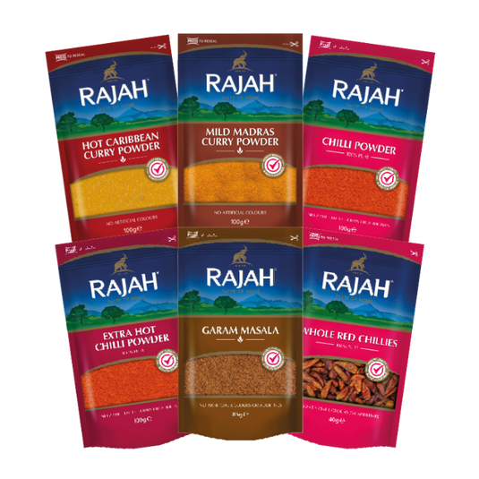 Rajah Spices Essential Flavourings Curry Kit