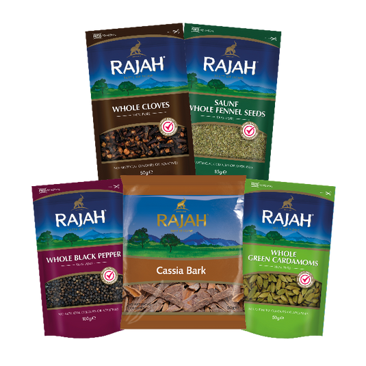 Rajah Spices Gin, Rum & Fusion Bundle Kit