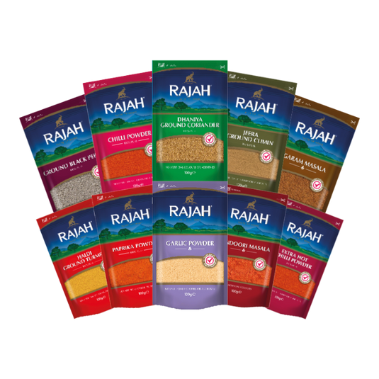 Rajah Spices Indian Starter Kit Bundle