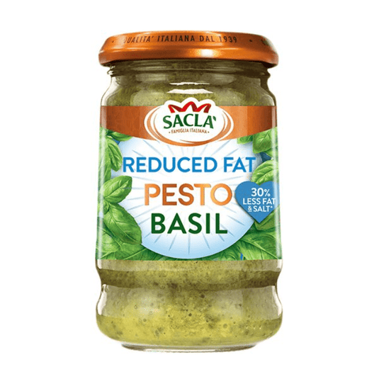 Sacla' Italia Reduced Fat Basil Pesto 190g