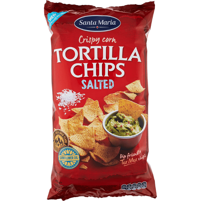Load image into Gallery viewer, Santa Maria Crispy Corn Tortilla Chips Savoury Snack 475g

