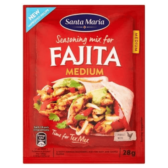 Santa Maria Tex Mex Fajita Seasoning Mix 28g