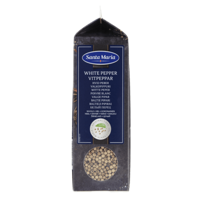 Santa Maria Herbs & Spices White Pepper Whole 550g