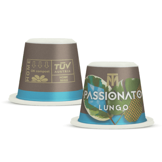 Tropical Mountains Passionato Lungo Coffee Capsules Pack of 21 300g