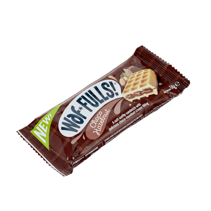 Load image into Gallery viewer, Waffulls On-The-Go Snack Choco Hazelnut Waffle Sandwich 50g
