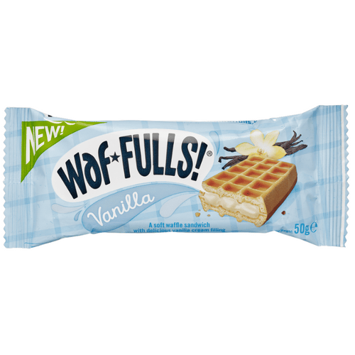 Waffulls On-The-Go Snack Vanilla Waffle Sandwich 50g