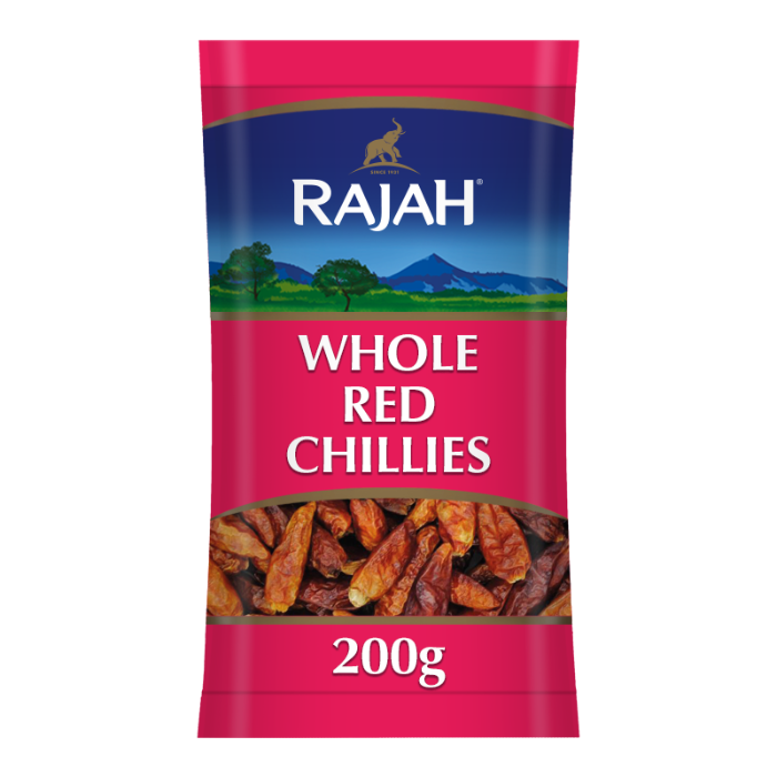 Load image into Gallery viewer, Rajah Spices Whole Spices Whole Red Chillies
