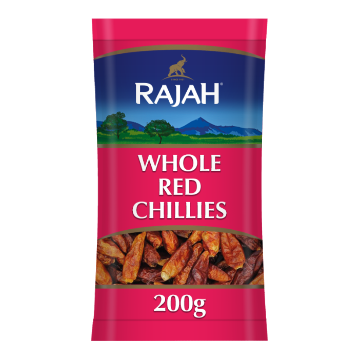 Red Rajah Rajah Spices Whole Spices Whole Red Chillies | Good Food Company – Good ...