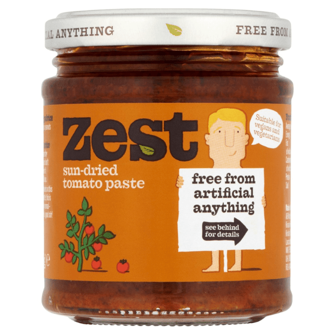 Zest Vegan Sundried Tomato Paste 170g