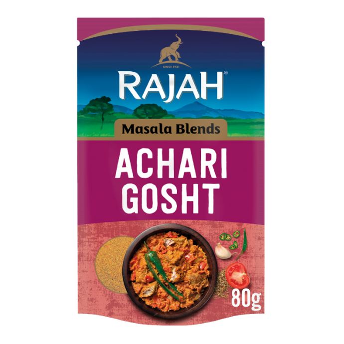 Rajah Spices Masala Blends Achari Gosht Masala 80g