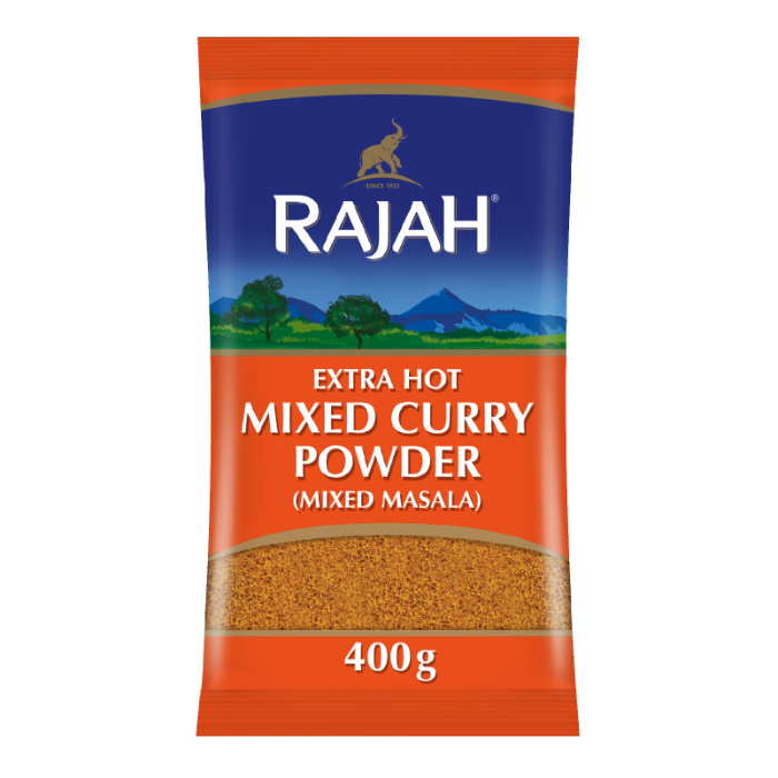 Load image into Gallery viewer, Rajah Spices Extra Hot Mixed Curry Powder

