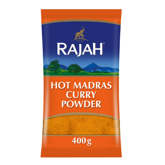 Rajah Spices Hot Madras Curry Powder Good Food Company – Good