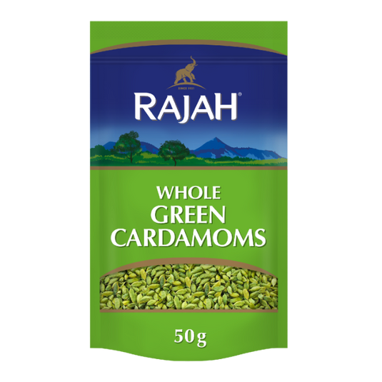 Rajah Spices Whole Spices Whole Green Cardamoms